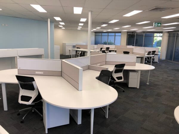 Mining company office fitout Perth.